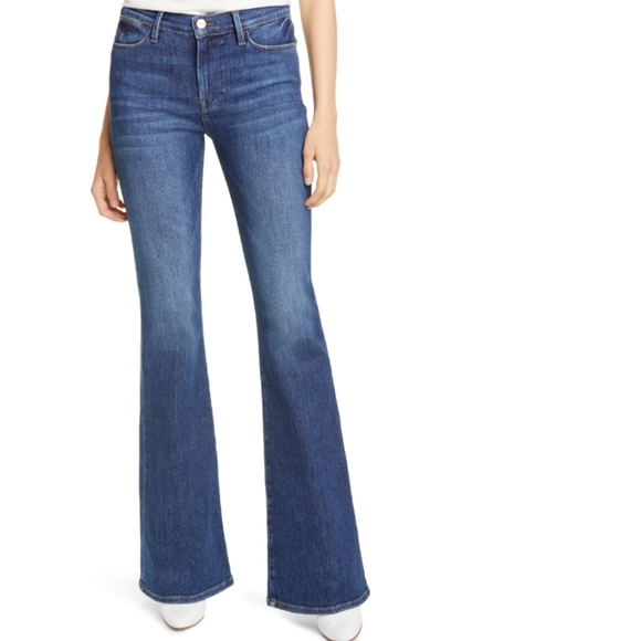 Frame Denim Denim - *Frame Le High Flare Jeans Premium Stretch Size 24